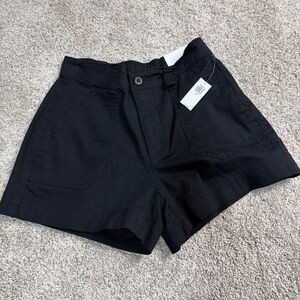 Old Navy OG Chino High-Rise Black Women's Shorts. NWT. Size XS